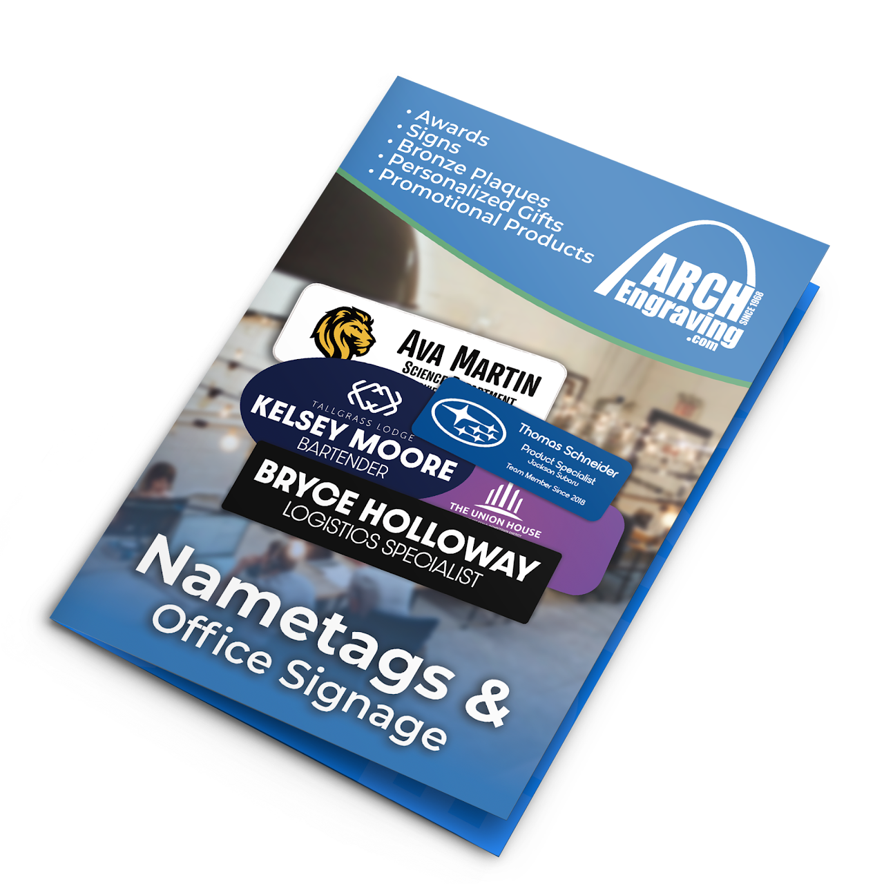 Nametags + Office Signage