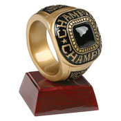 RFC-400 CHAMP RING RESIN, ROSEWOOD BASE - 4 1/2"