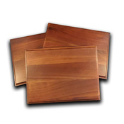 GWCV912-D  9" x 12" Cove Edge Genuine Walnut Plaque