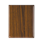 PWF1013-D - 10 1/2" x 13" Walnut Piano Finish Plaque