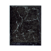 DPBM68 Black Marble Finish Plaque (Multiple Size Options)