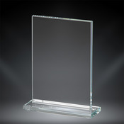 76106 - RADIANT RECTANGLE GLASS - 6 1/2"