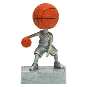 52505GS - BOBBLEHEAD RESIN, BASKETBALL - 5 1/2"