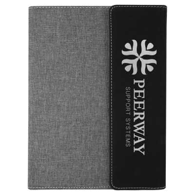 7" x 9" Leatherette Portfolio with Notepad Thumbnail