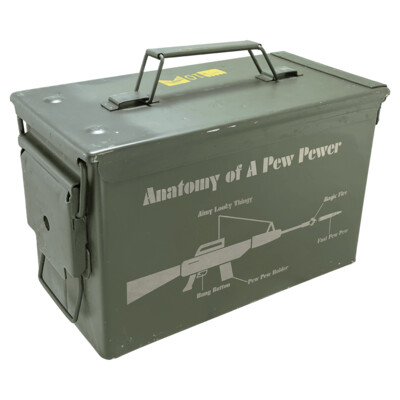 AMM50 - 50 Caliber Army Surplus Steel Ammo Can Thumbnail