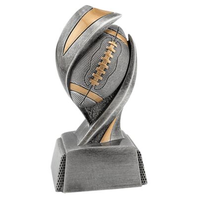 EMB103 - 5 1/2" Football Embrace Resin Thumbnail